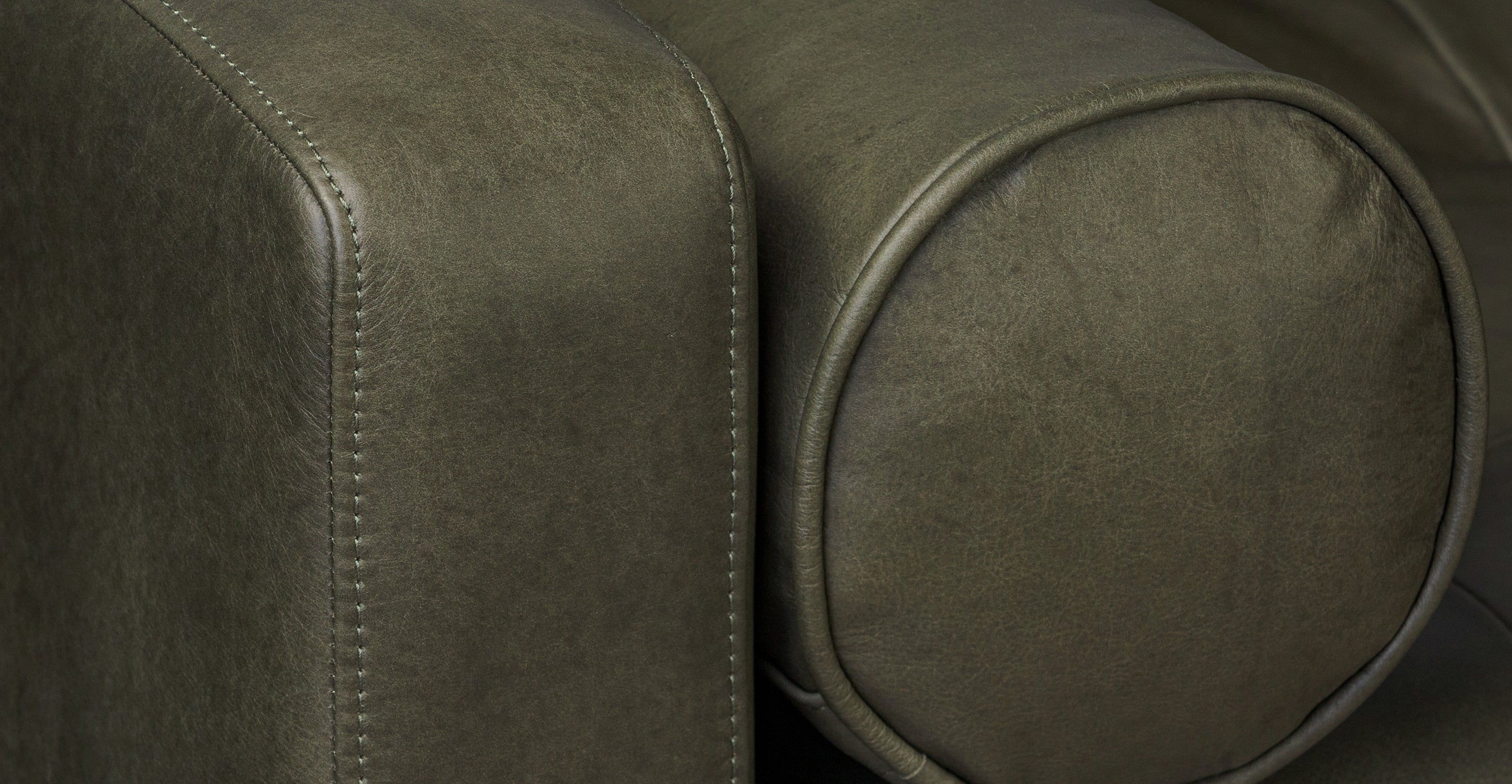 Napa Leather Sofa 88.5”