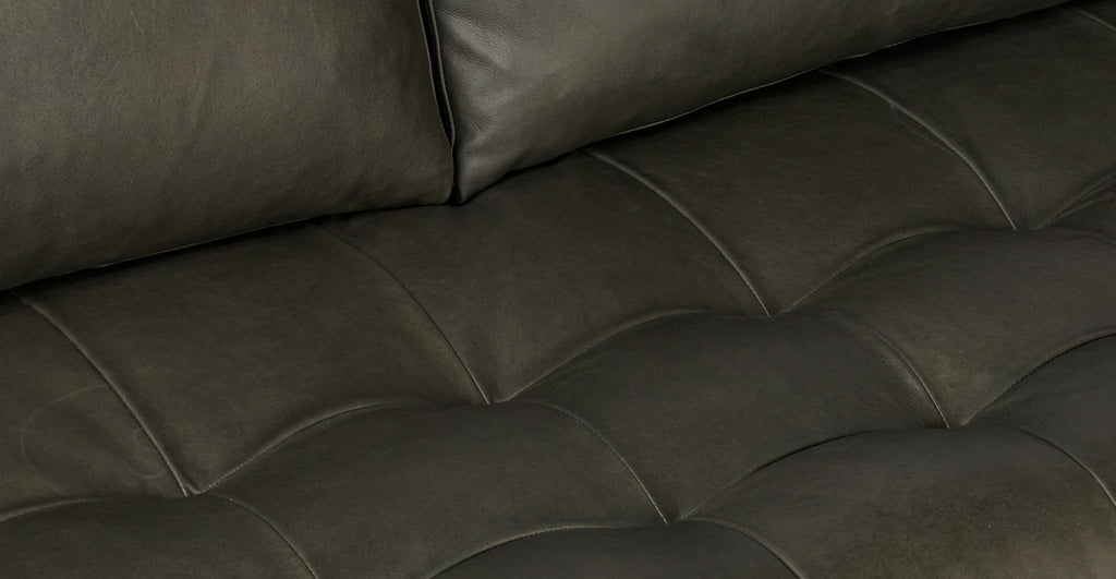 Napa Leather Sofa 88.5”