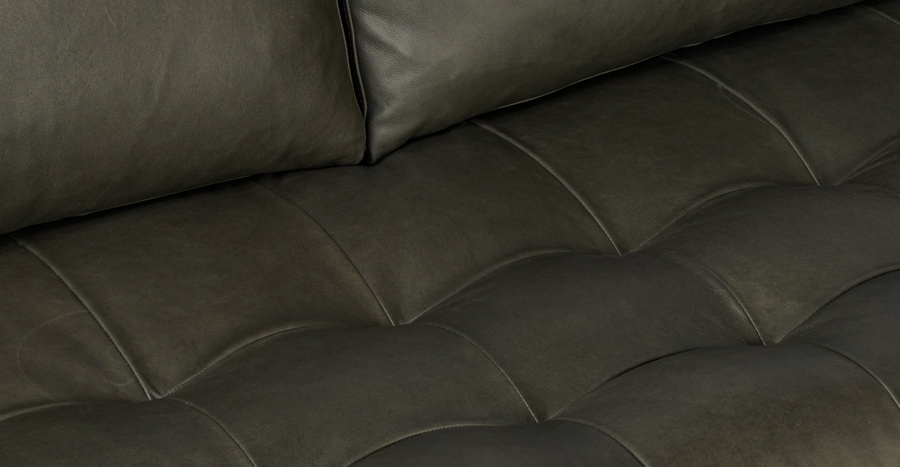 Napa Leather Sofa 88.5”