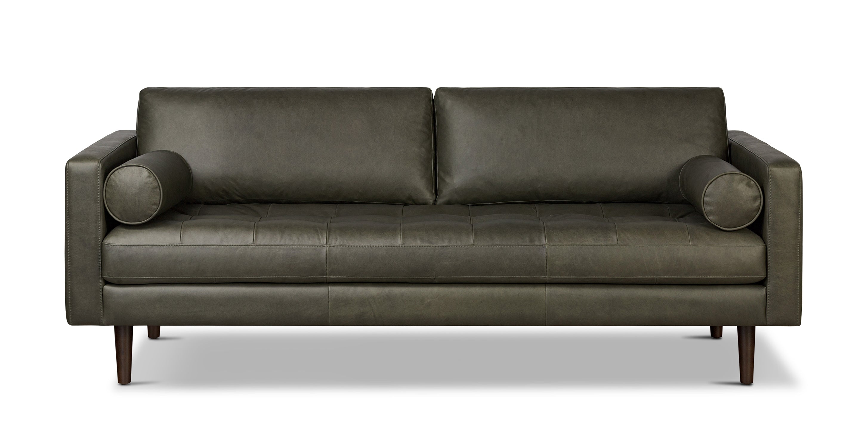 Napa Leather Sofa 88.5”