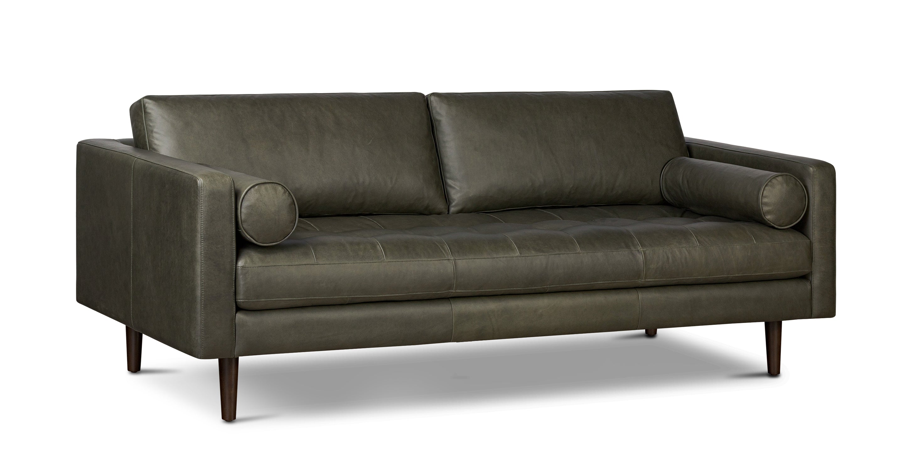 Napa Leather Sofa 88.5”