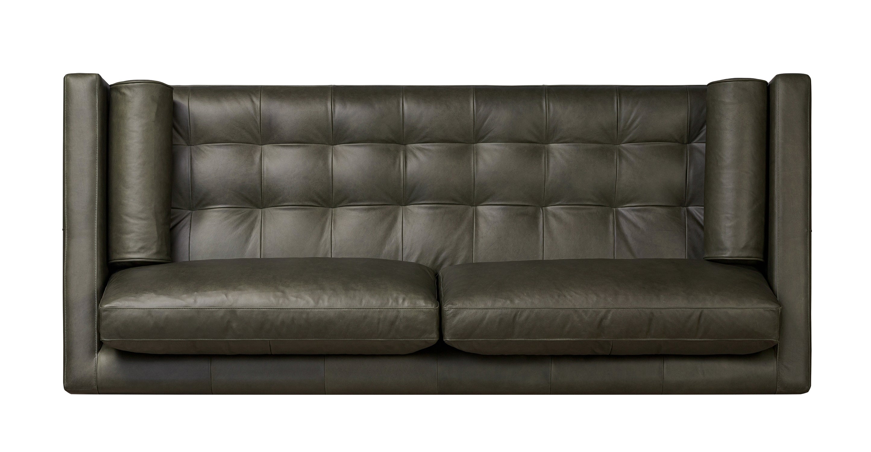 Napa Leather Sofa 88.5”