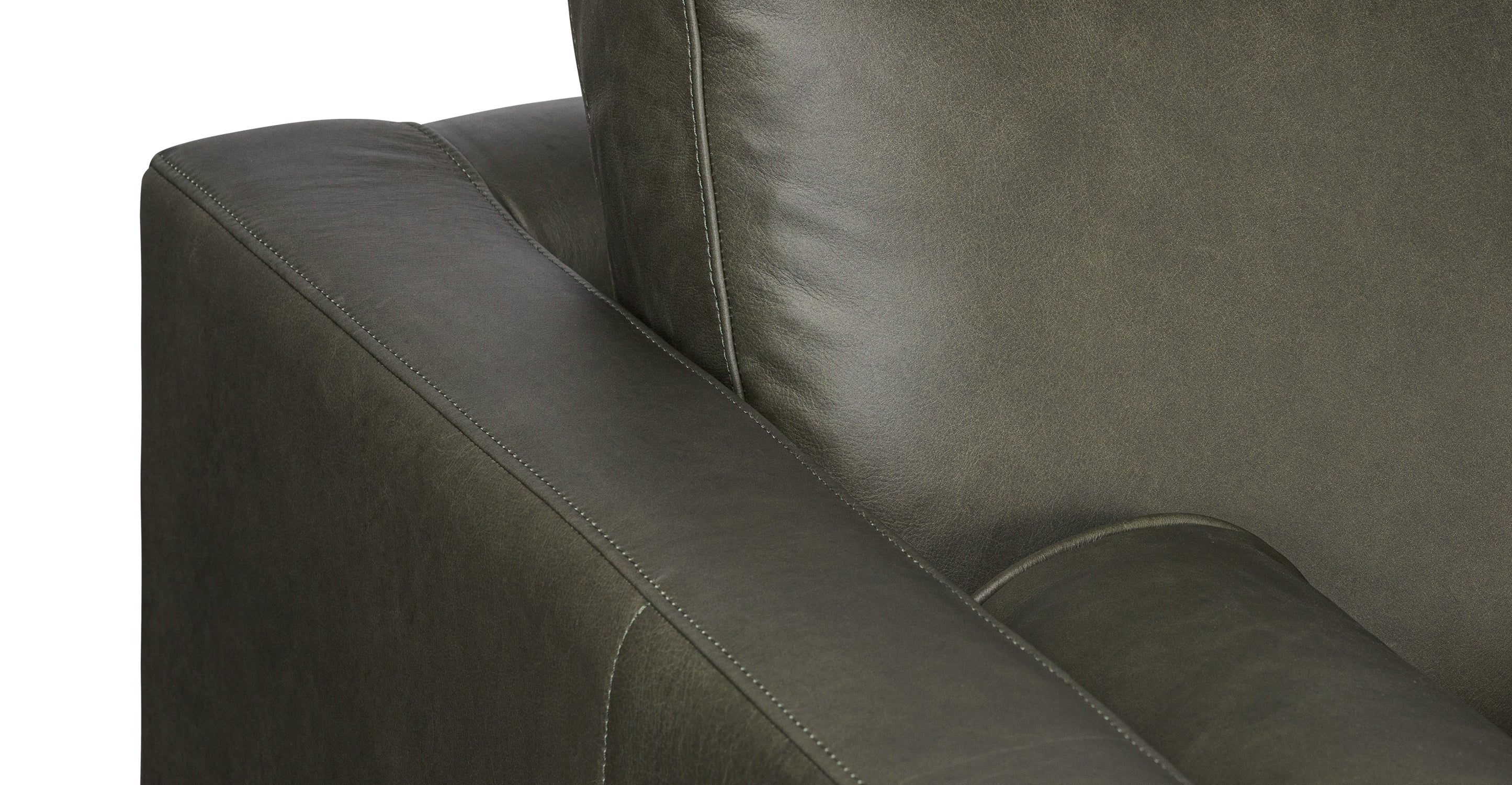 Napa Leather Sofa 88.5”