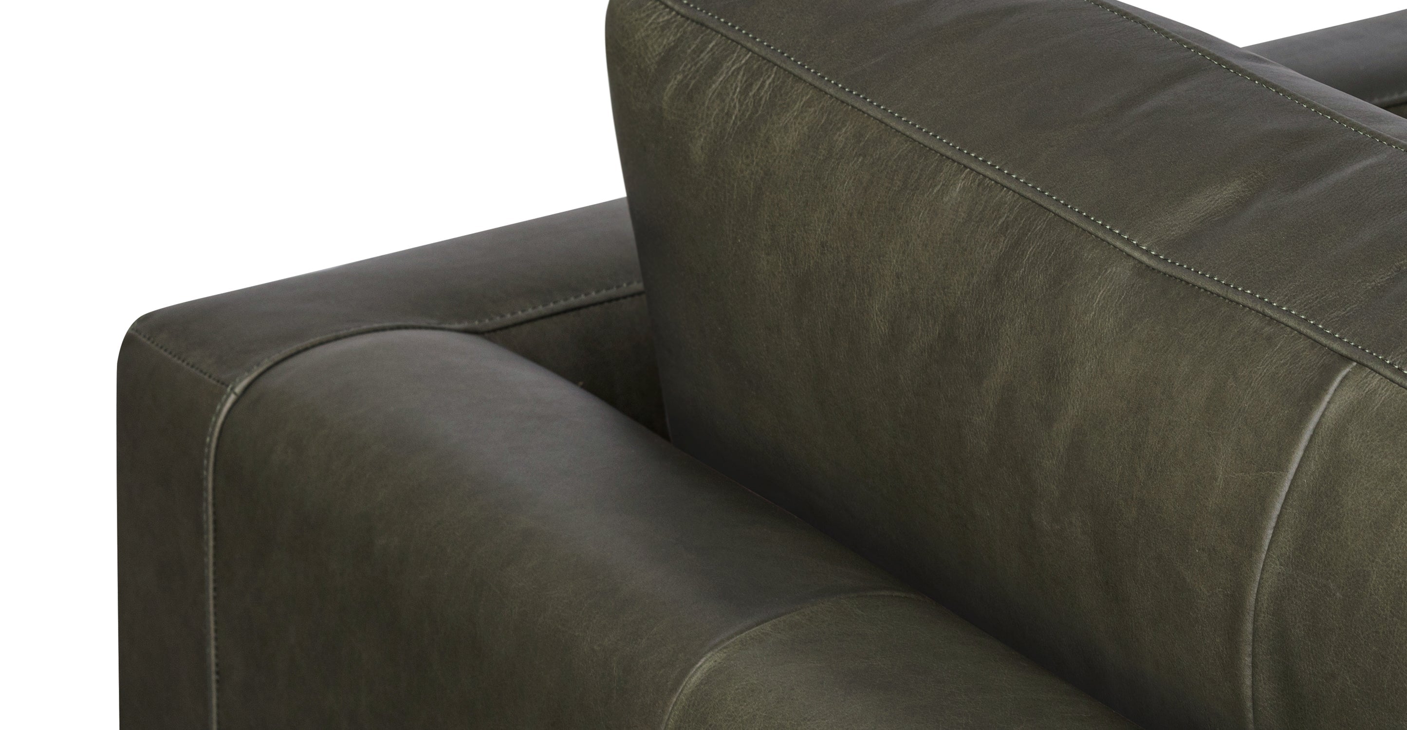 Napa Leather Sofa 88.5”