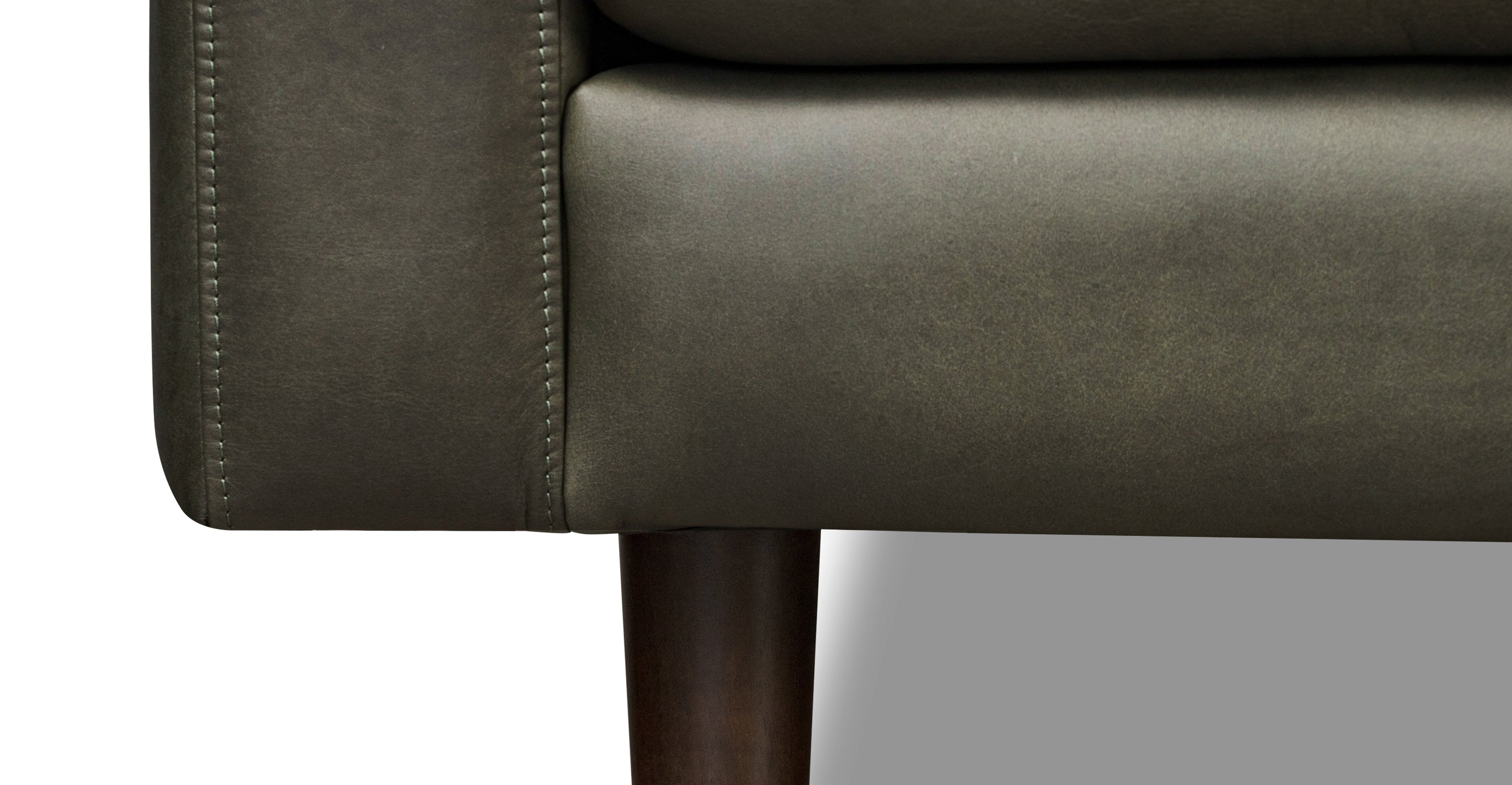 Napa Leather Sofa 88.5”