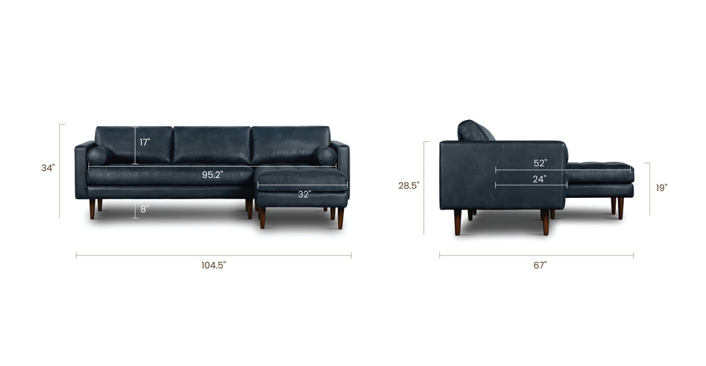 Napa Right-Facing Sectional Sofa