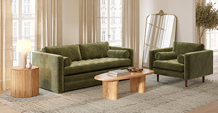 Napa Velvet Lounge Chair