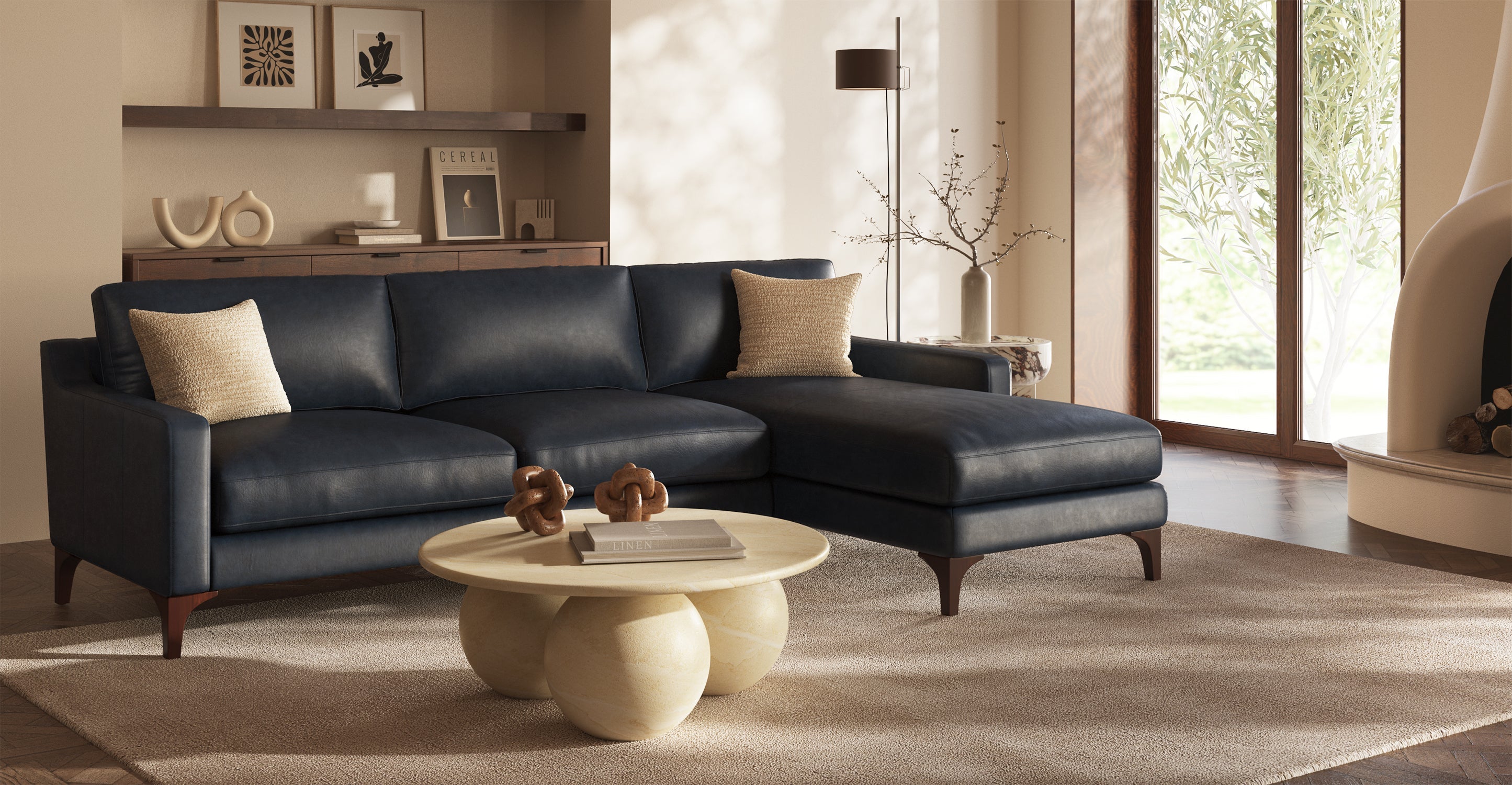 Sorrento Right-Facing Sectional