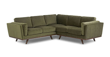 Cadiz Velvet Corner Sectional