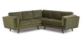 Cadiz Velvet Corner Sectional