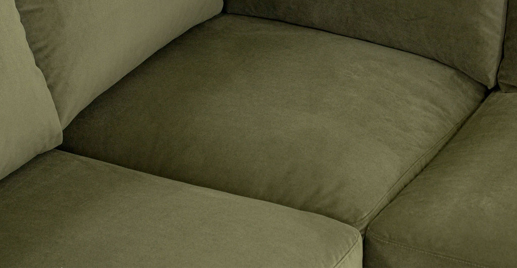 Cadiz Velvet Corner Sectional