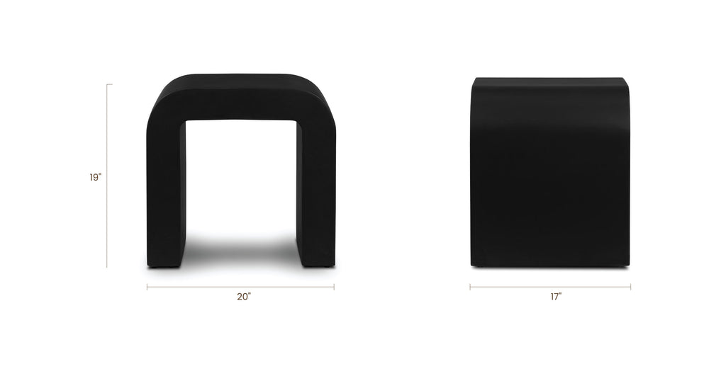 Naples Horseshoe Side Table