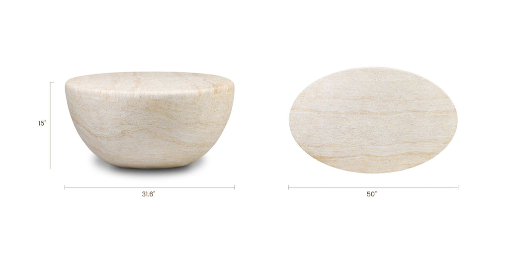 Trevi Oval Coffee Table