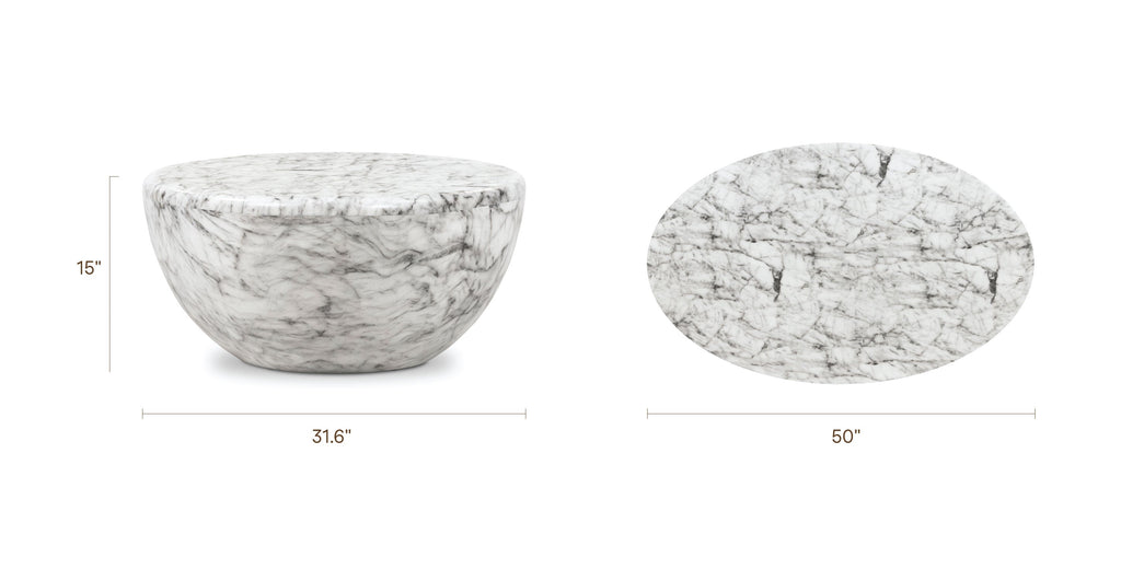 Trevi Oval Coffee Table