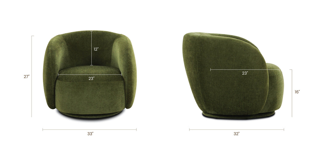 Poole Swivel Lounge Chair