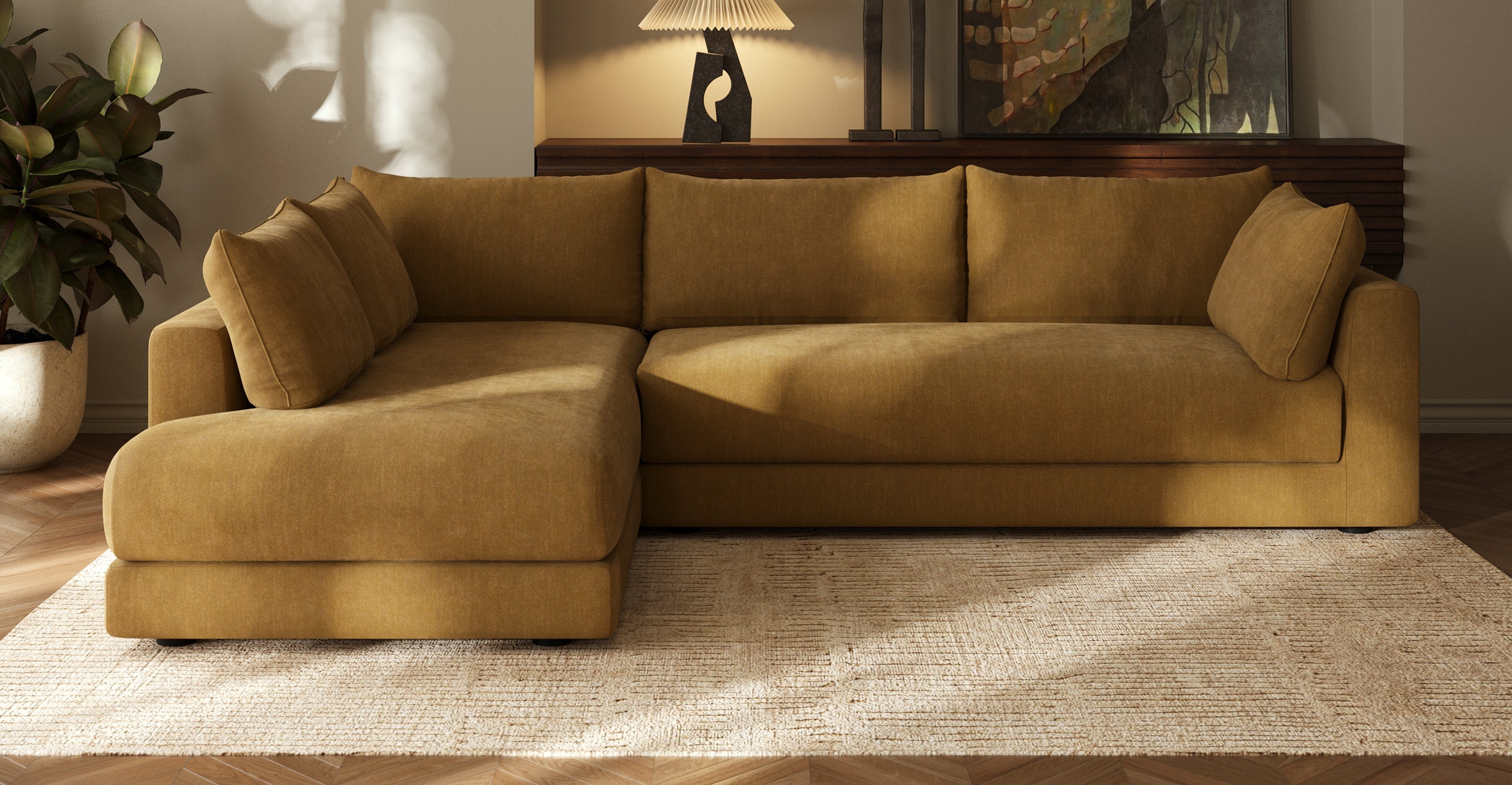 Marcel Left-Facing Corner Sectional