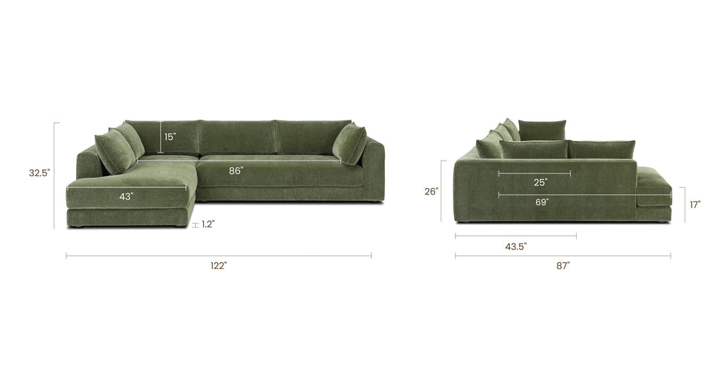 Marcel Right-Facing Corner Sectional