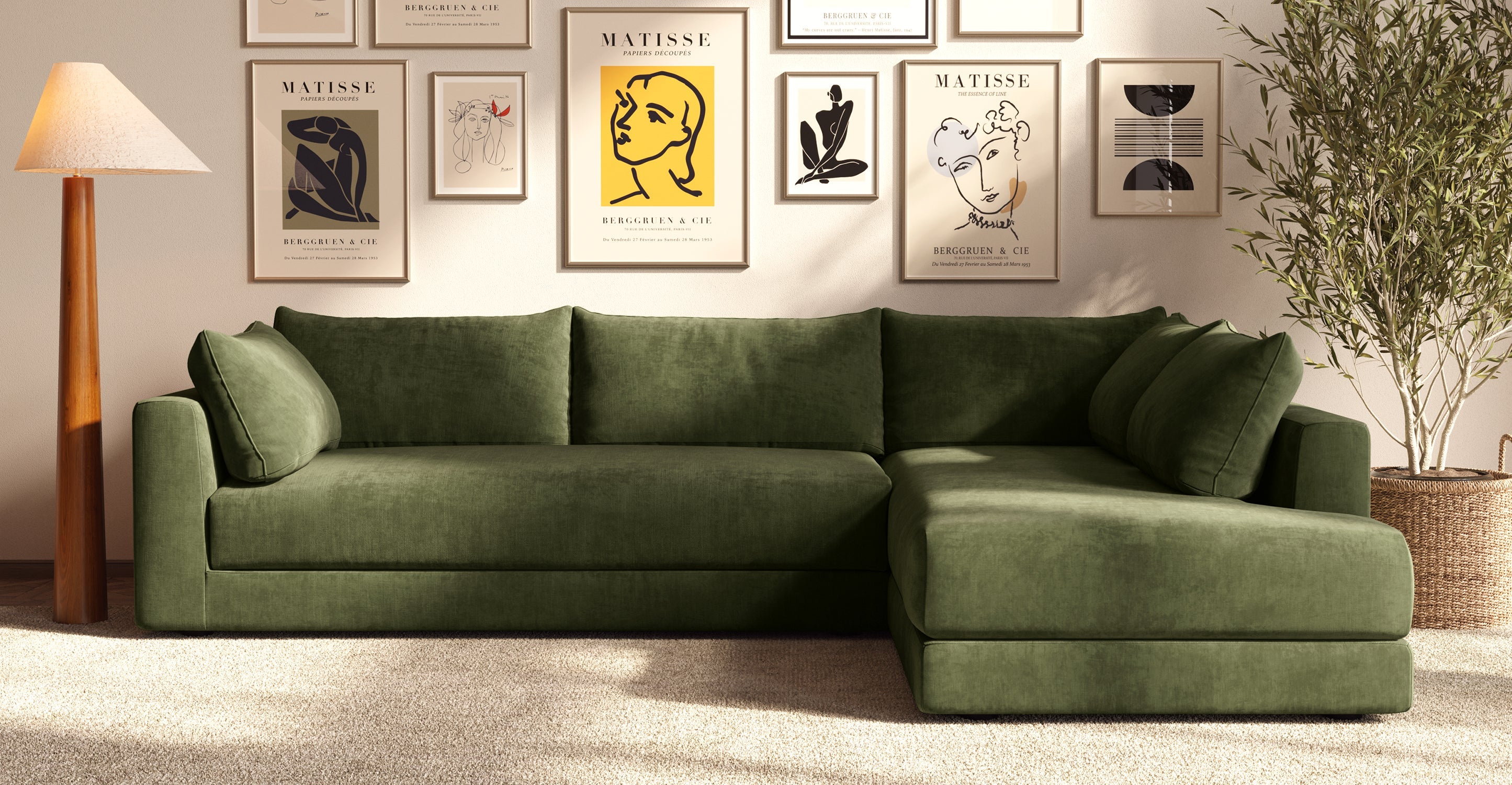 Marcel Right-Facing Corner Sectional
