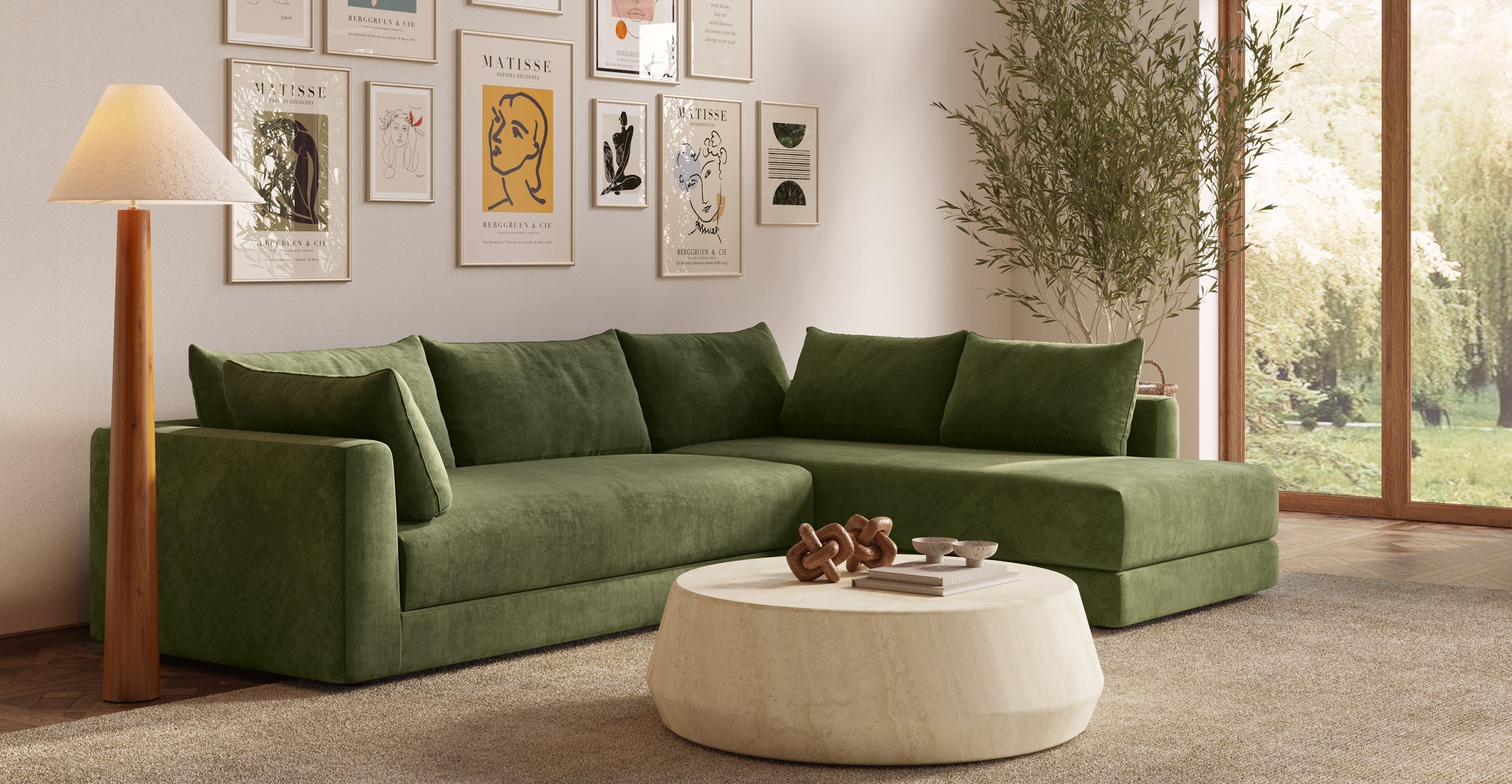 Marcel Right-Facing Corner Sectional