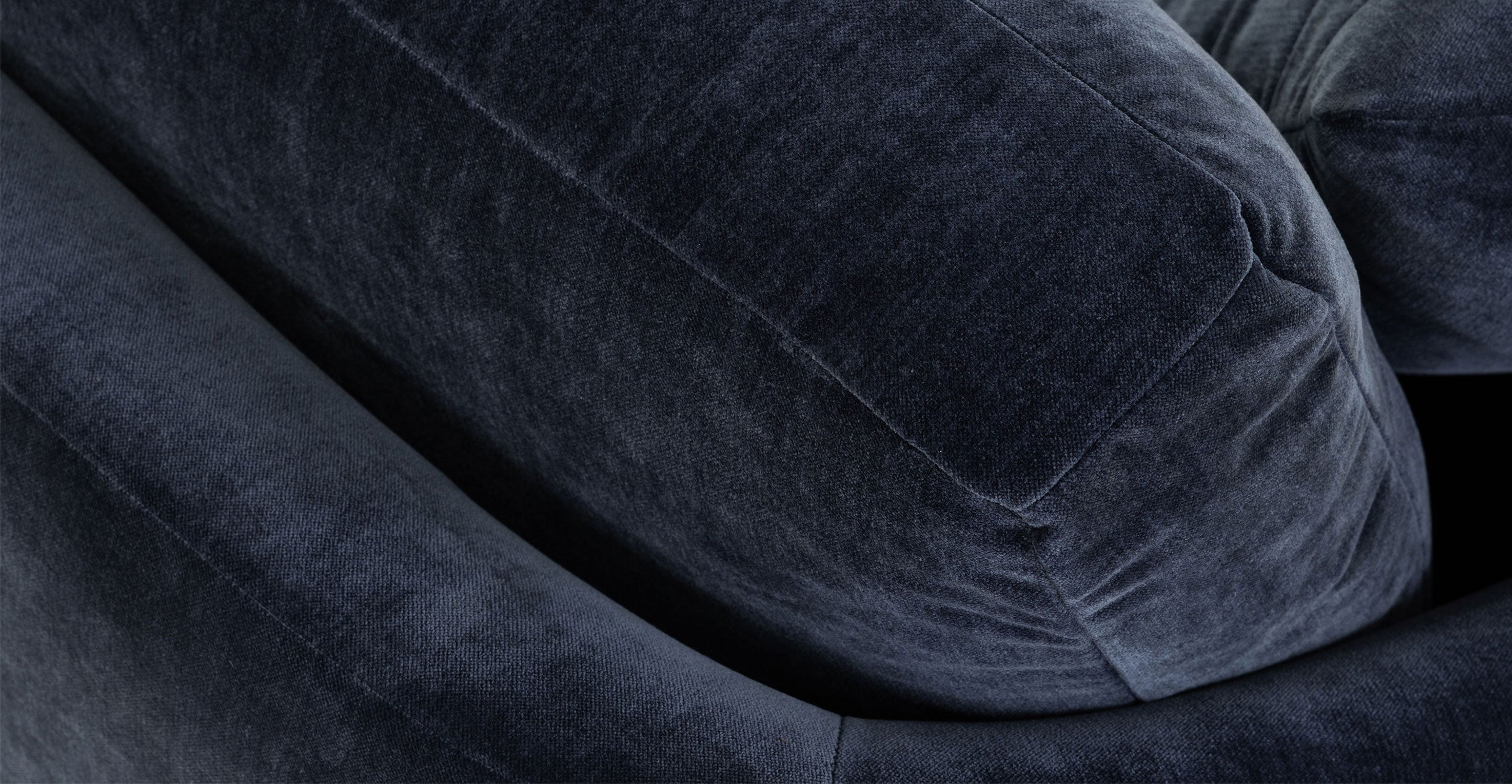 Rhodes 92 Velvet Sofa