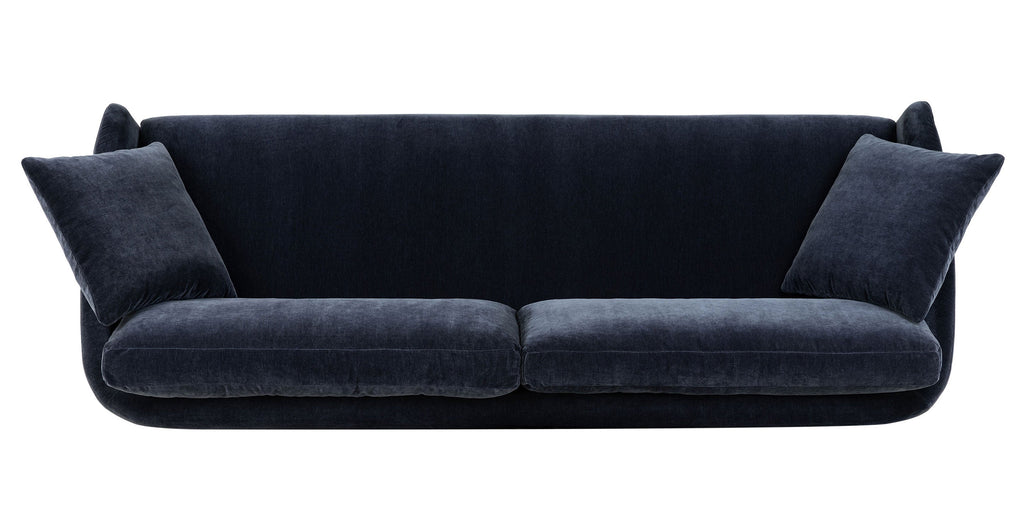 Rhodes 92 Velvet Sofa