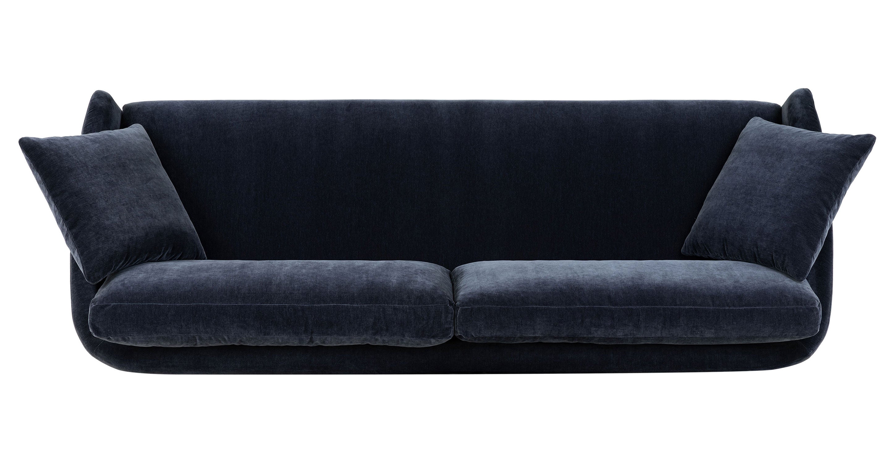 Rhodes 92 Velvet Sofa