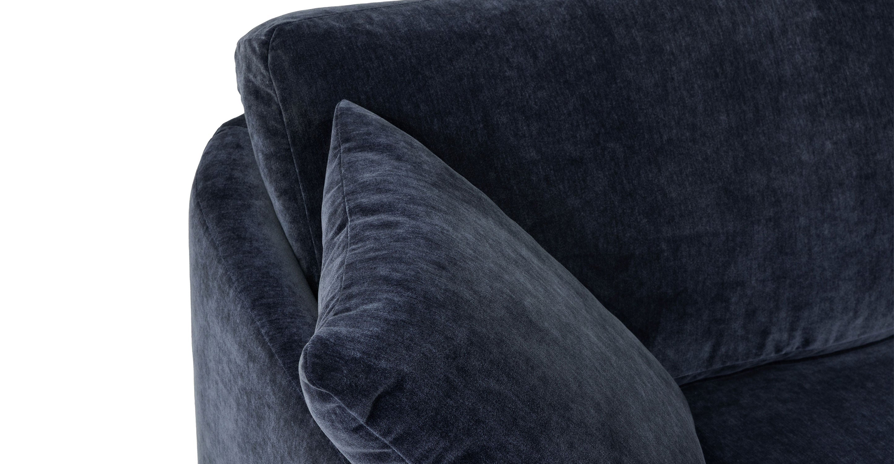 Rhodes 92 Velvet Sofa