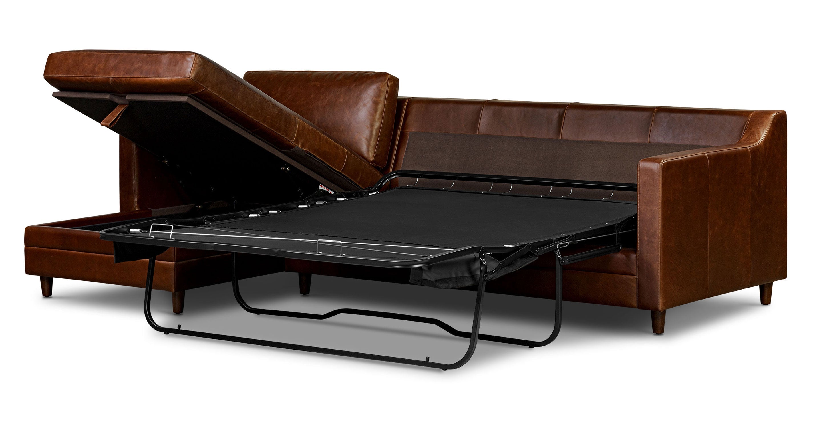 Harper 113.5 Left-facing Pull-Out Sleeper Sectional