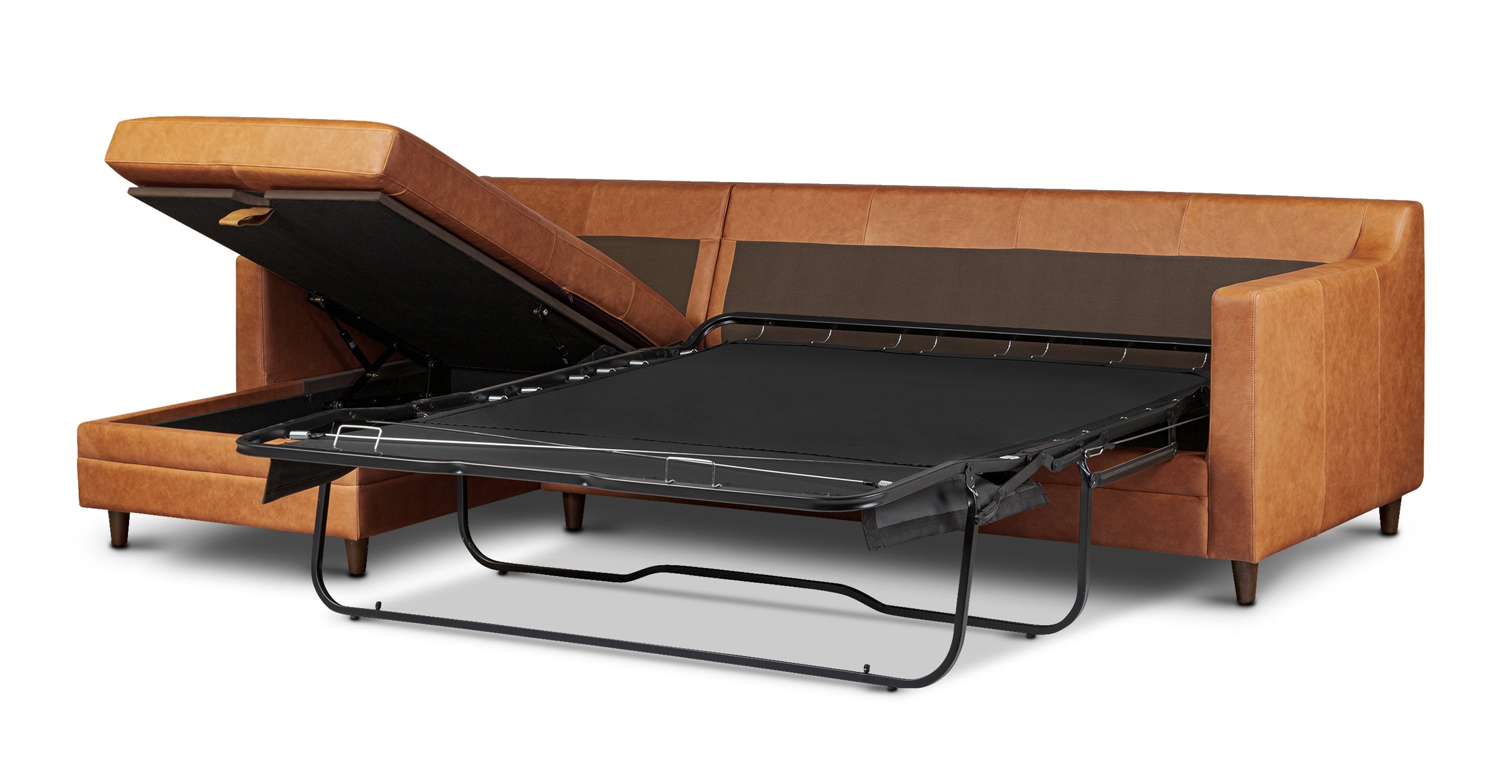 Harper 113.5 Left-facing Pull-Out Sleeper Sectional