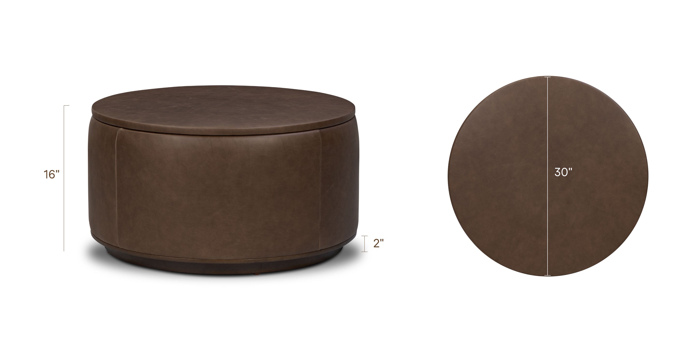 Herve Storage Ottoman