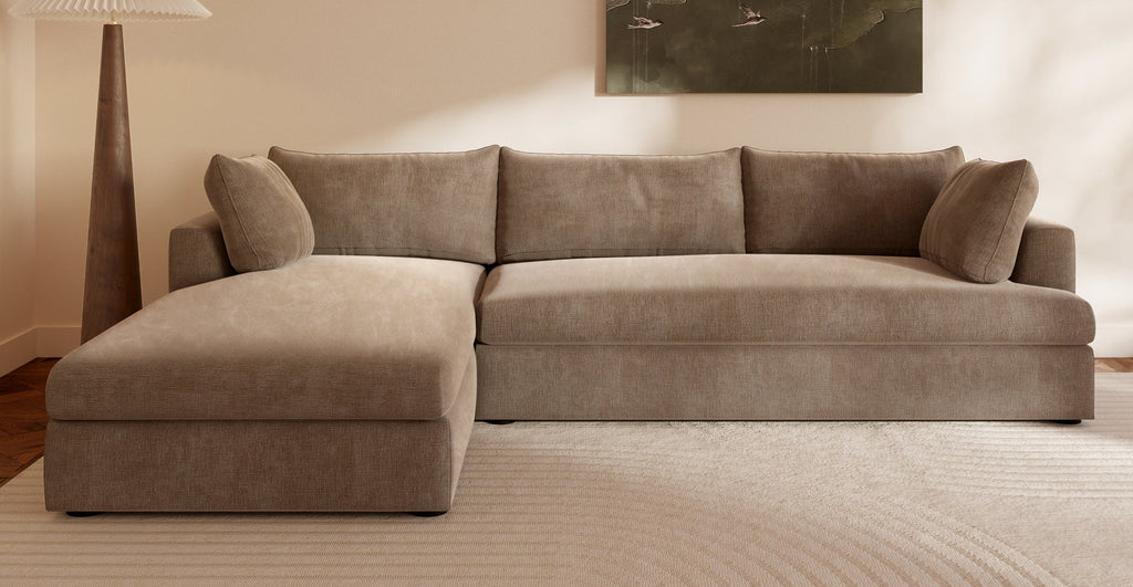 Milo Left-Facing Sectional with Storage