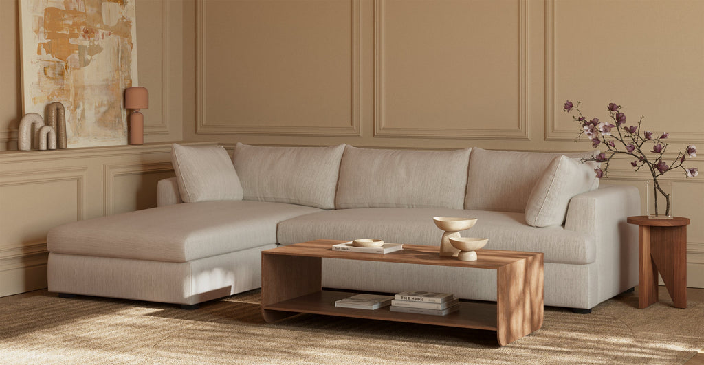 Milo Left-facing Sleeper Sectional