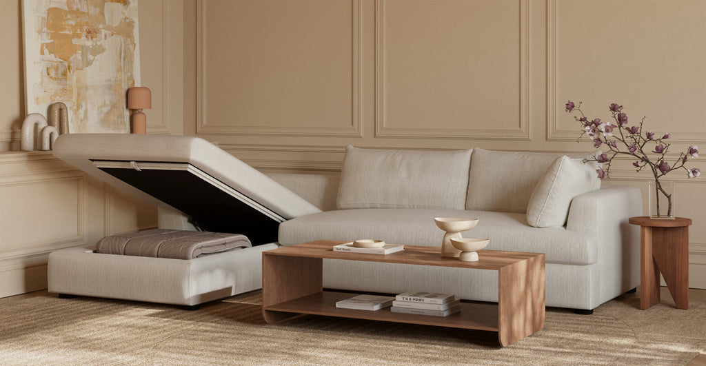 Milo Left-facing Sleeper Sectional