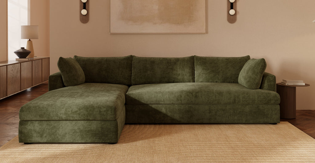 Milo Left-facing Sleeper Sectional