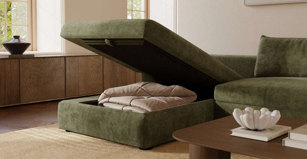 Milo Left-facing Sleeper Sectional