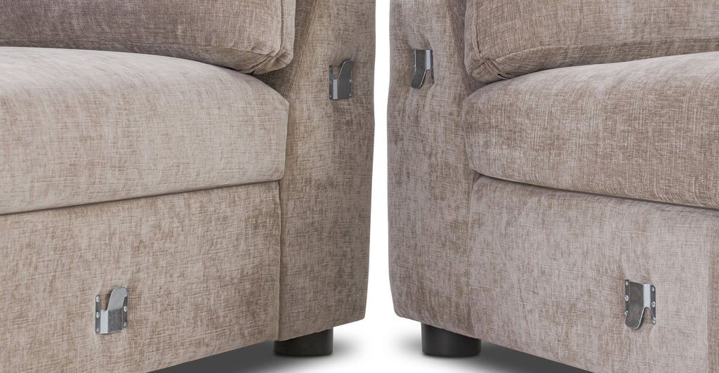 Milo Left-facing Sleeper Sectional