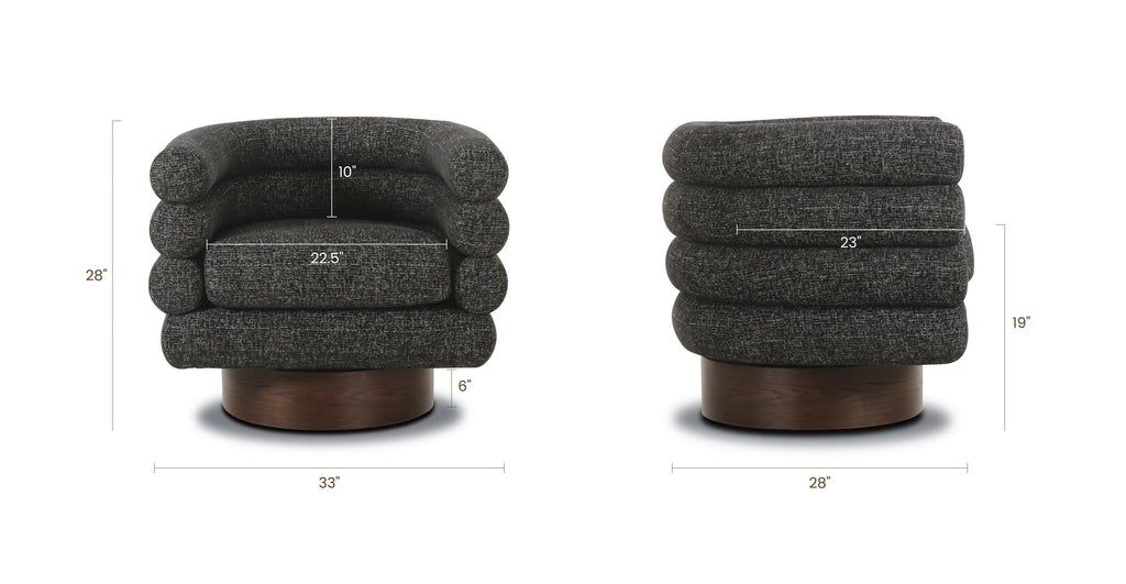 Rome Swivel Lounge Chair