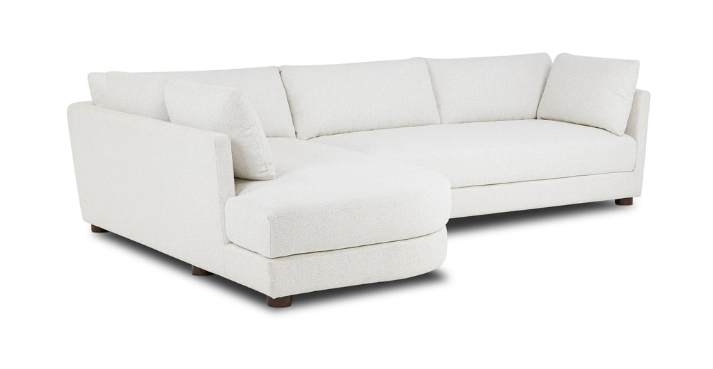 Pertuis 122 Left-Facing Bumper Sectional Sofa