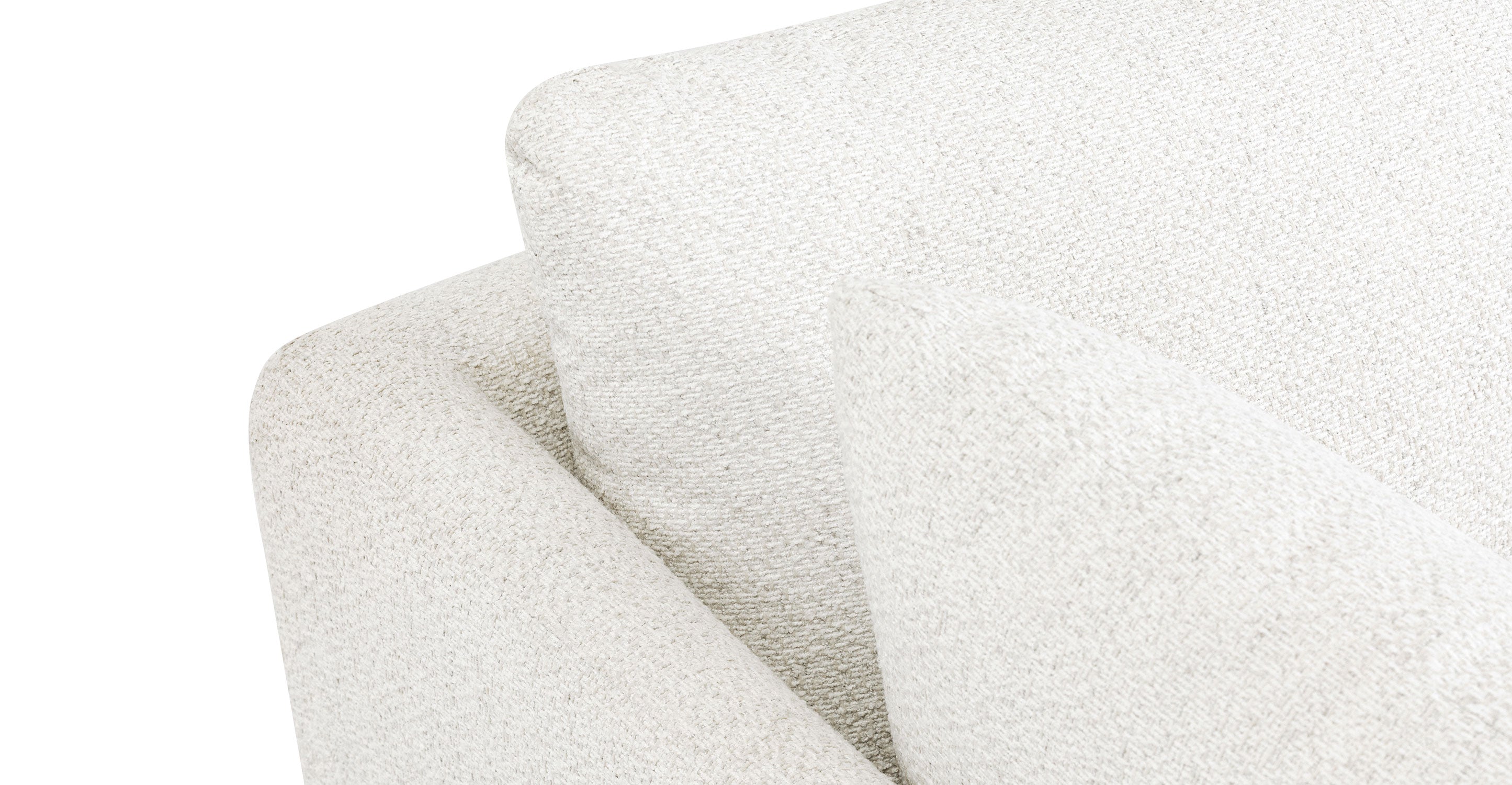 Pertuis 122 Left-Facing Bumper Sectional Sofa