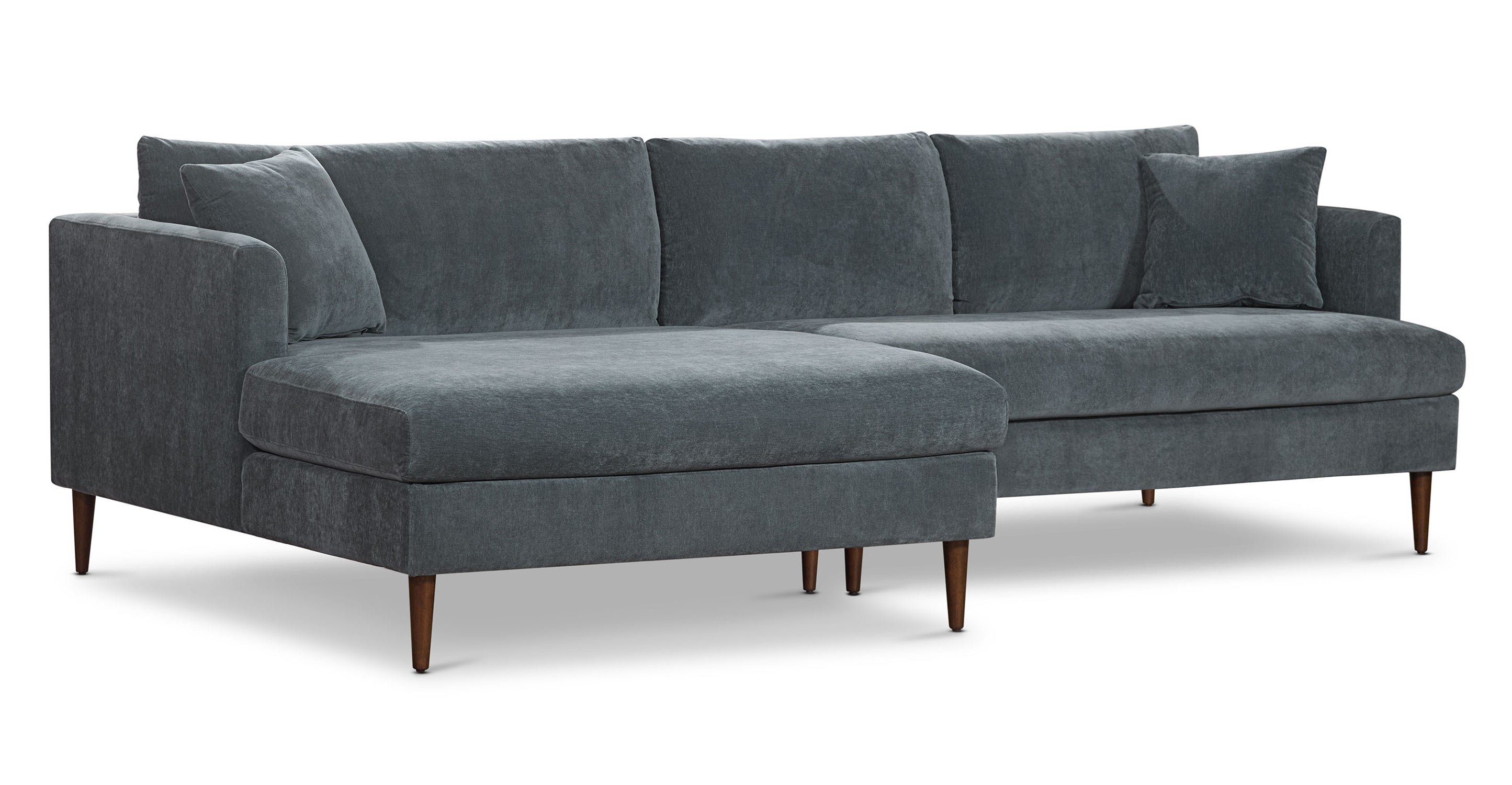 Lucerne Left-Facing Sectional with Extra-Wide Chaise