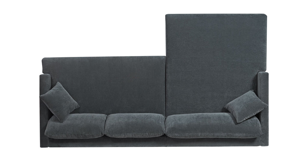 Lucerne Left-Facing Sectional with Extra-Wide Chaise