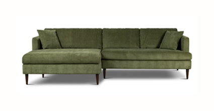 Lucerne Left-Facing Sectional with Extra-Wide Chaise