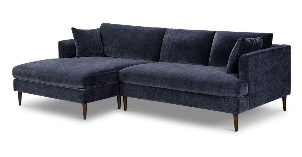 Lucerne Left-Facing Sectional with Extra-Wide Chaise