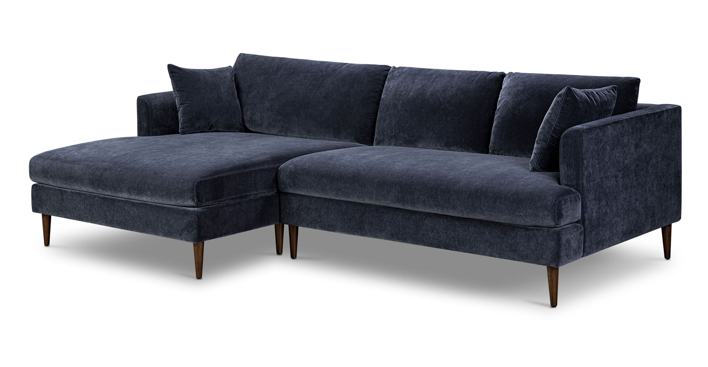 Lucerne Left-Facing Sectional with Extra-Wide Chaise
