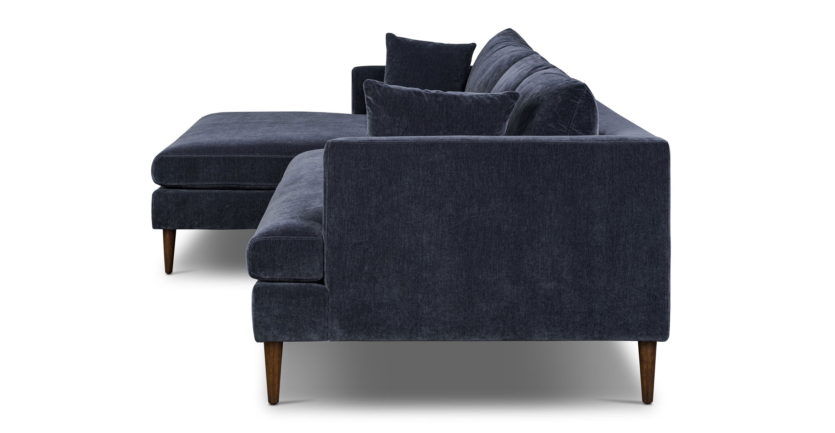 Lucerne Left-Facing Sectional with Extra-Wide Chaise