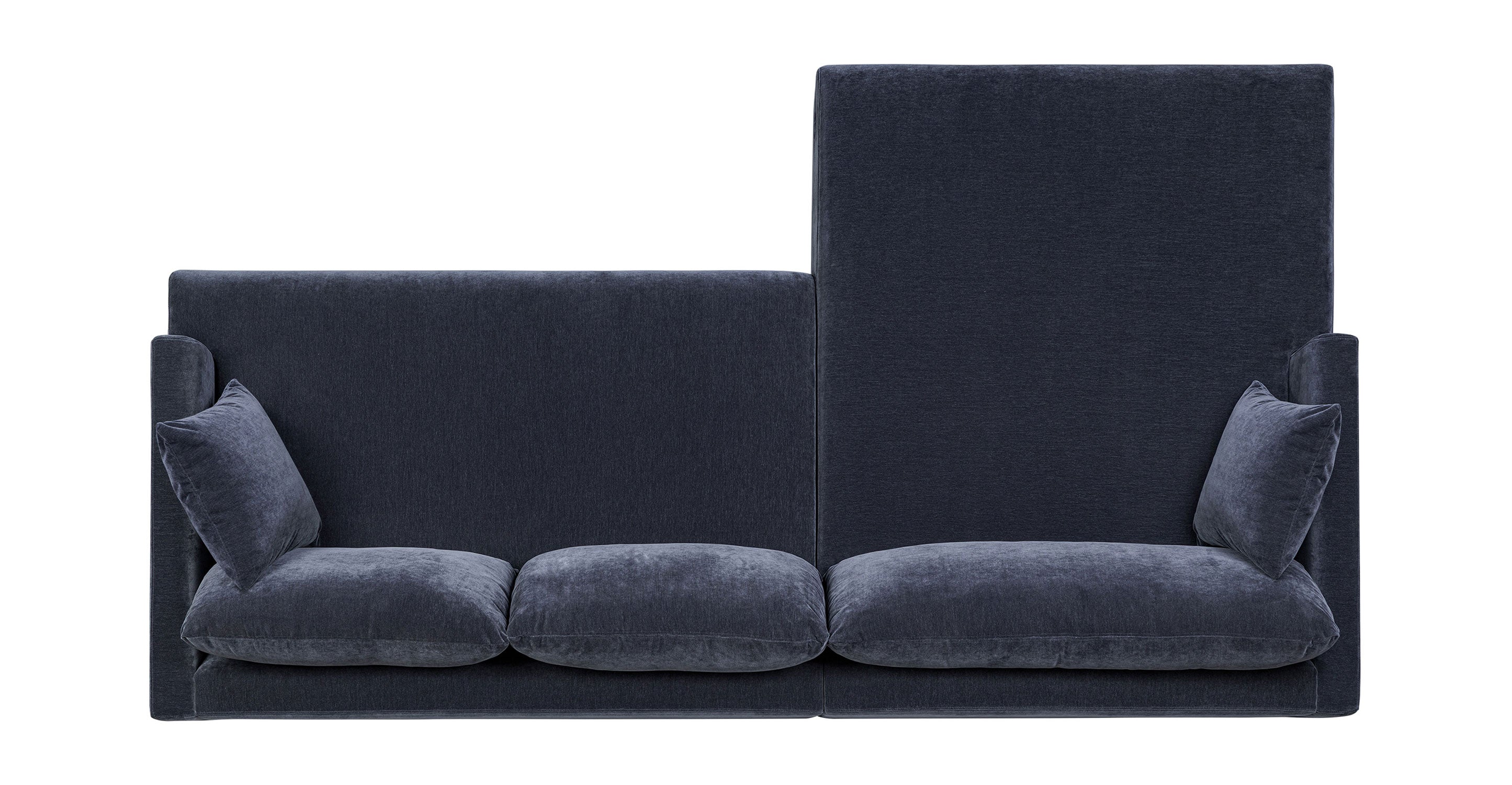 Lucerne Left-Facing Sectional with Extra-Wide Chaise