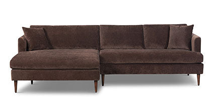 Lucerne Left-Facing Sectional with Extra-Wide Chaise