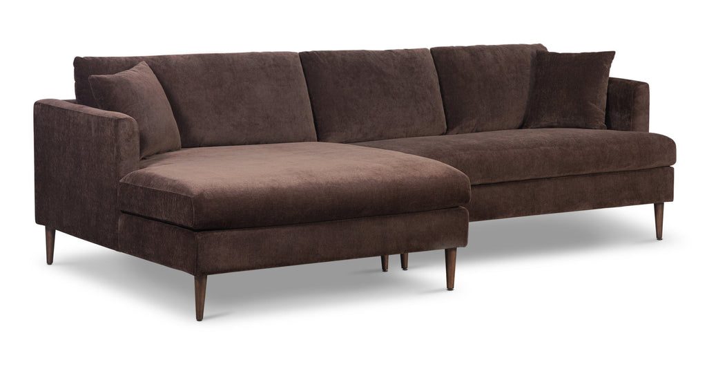 Lucerne Left-Facing Sectional with Extra-Wide Chaise