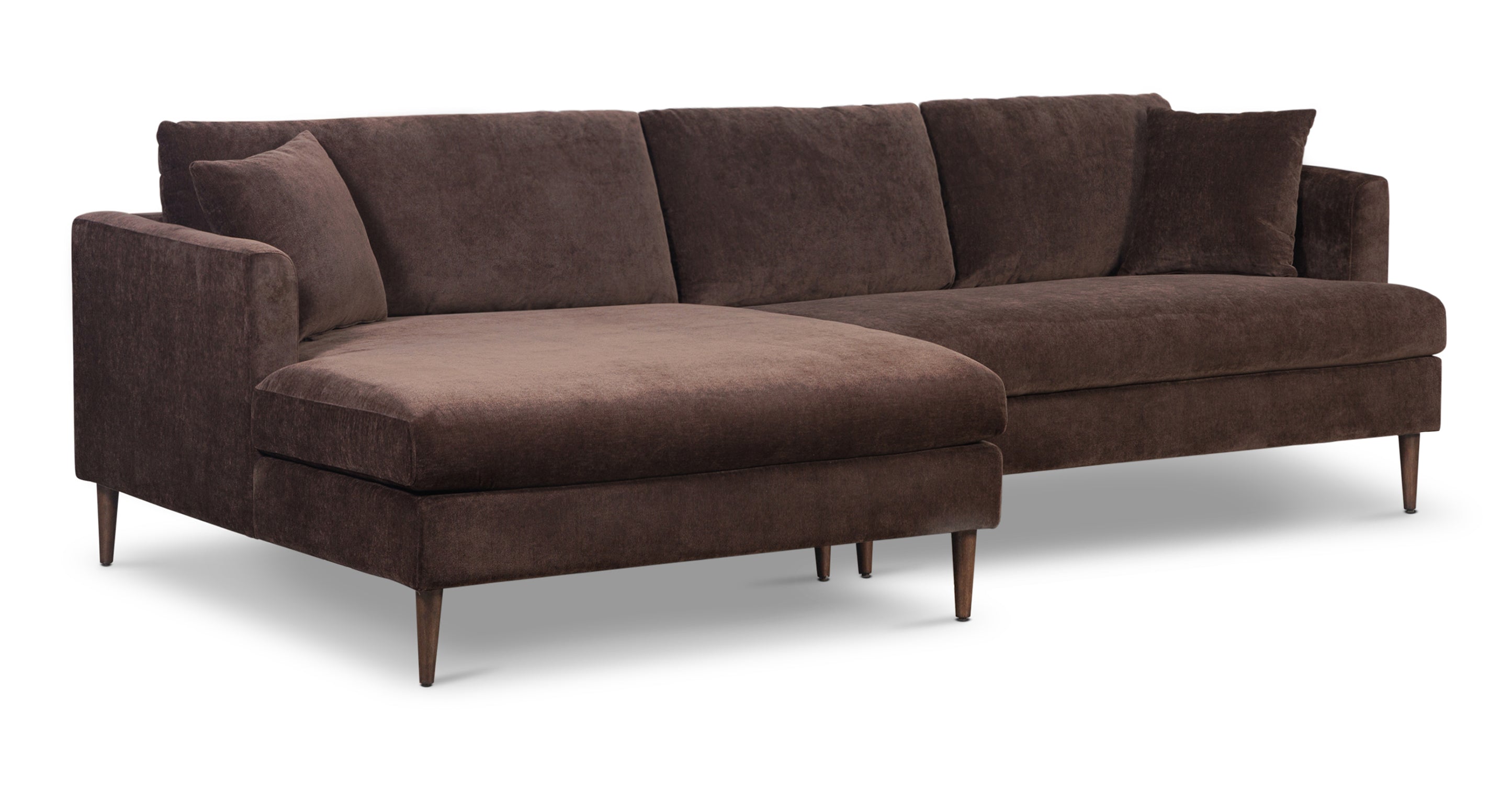Lucerne Left-Facing Sectional with Extra-Wide Chaise