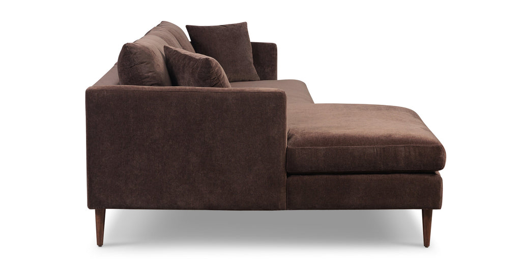 Lucerne Left-Facing Sectional with Extra-Wide Chaise